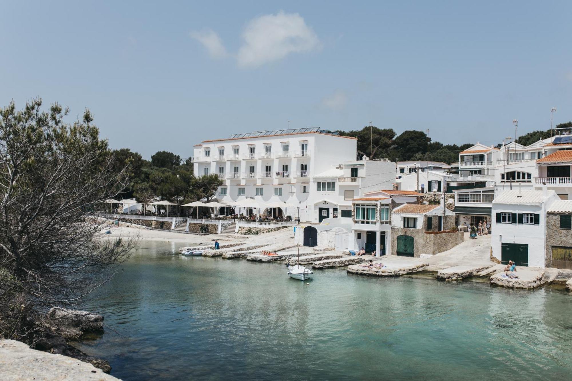 Hostal Xuroy Cala Alcaufar Exteriér fotografie