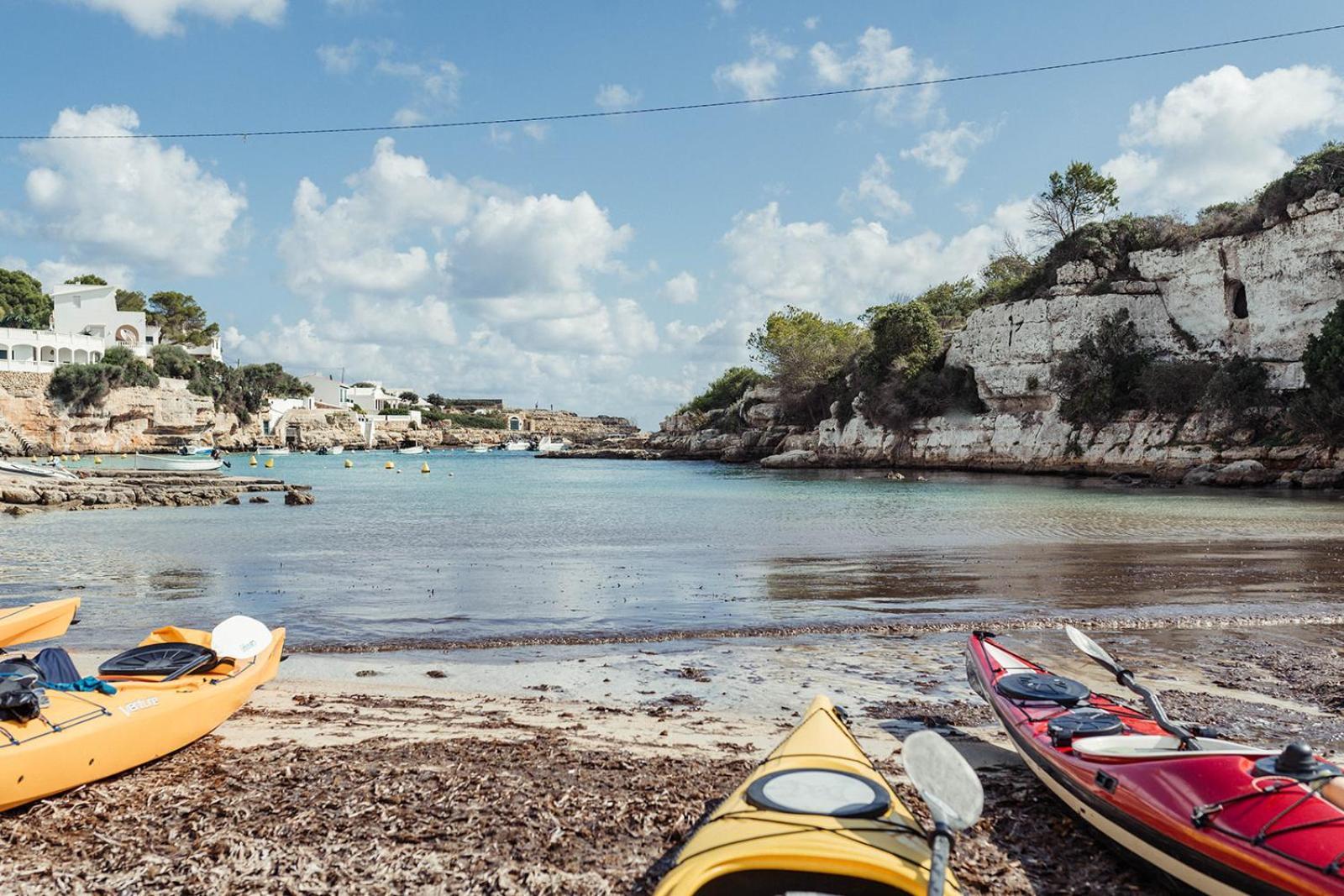 Hostal Xuroy Cala Alcaufar Exteriér fotografie