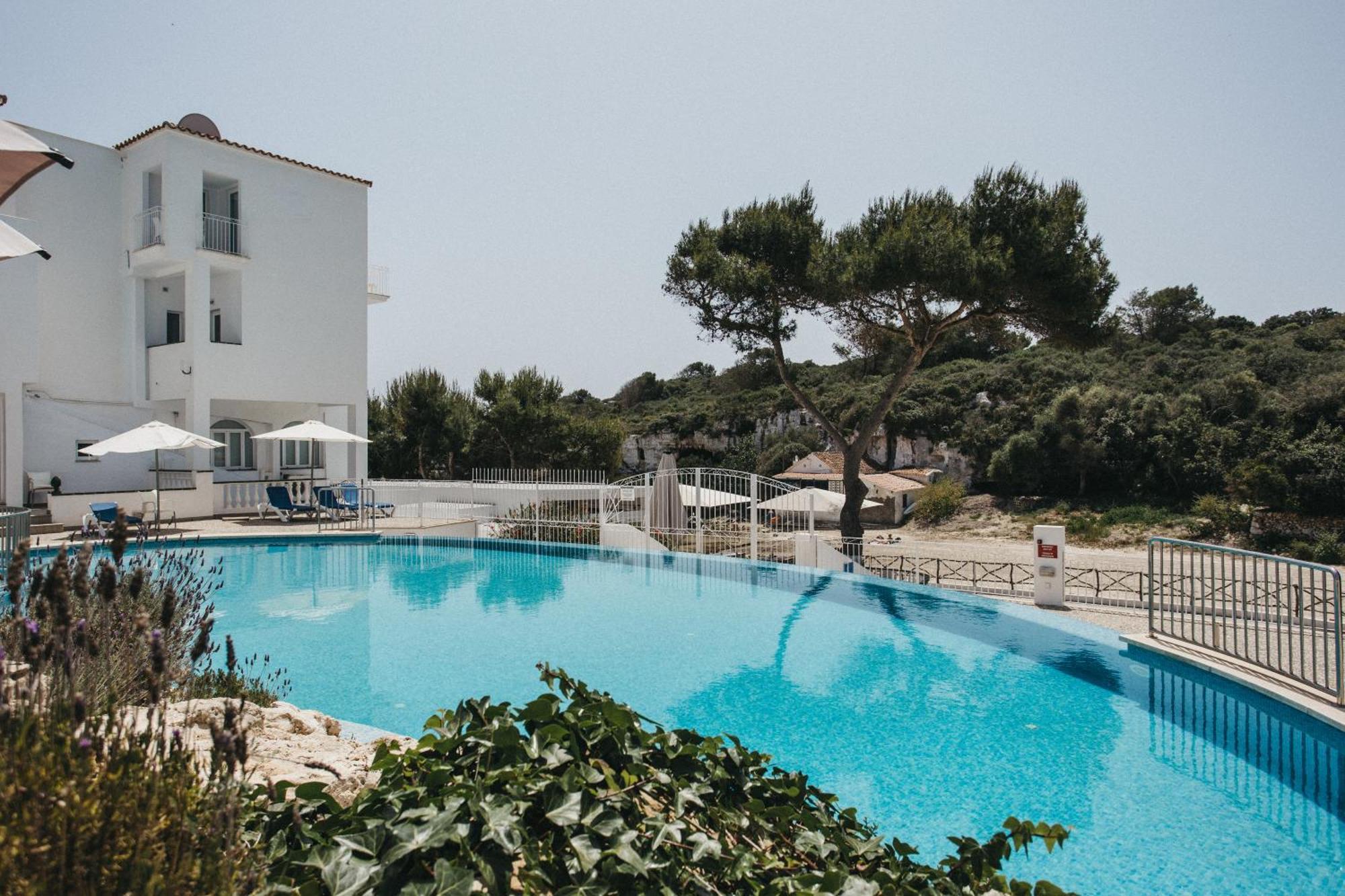 Hostal Xuroy Cala Alcaufar Exteriér fotografie